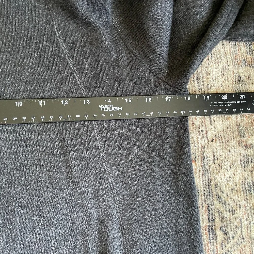 Cynthia Rowley Active Sweater Tunic‎ Women Sz M Gray Mock Neck Athleisure Dress